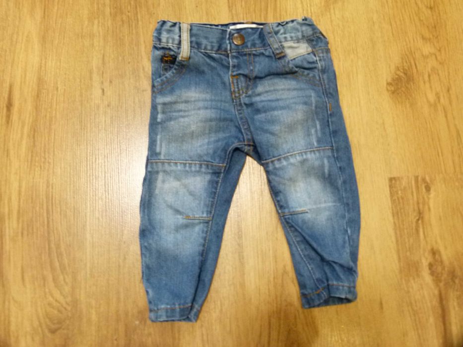 rozm 68 Primark Early Days spodnie jeans chłopięce