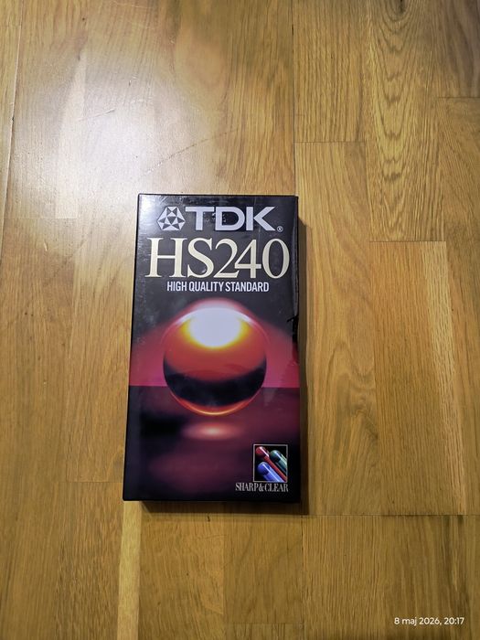 Kasety VHS wideo TDK E240 HS Nowe