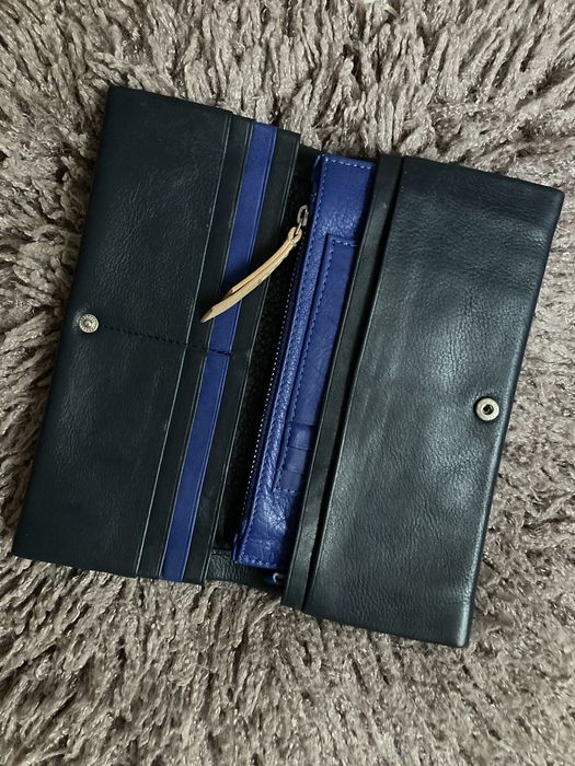 Кожаный кошелек бренд CLarks