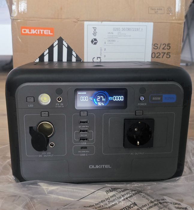 Зарядна станція Oukitel P800 / 800 Вт/ 512 ВТ год / LiFePO4 (P800)