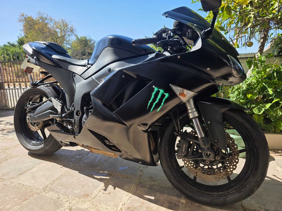 Kawasaki zx6r de 2007
