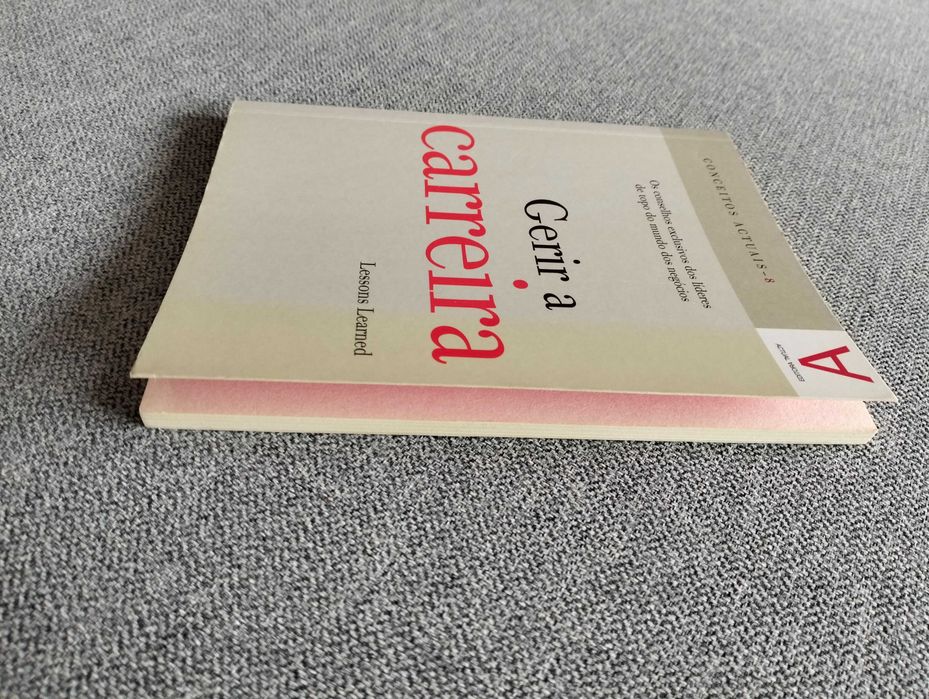 Livro "Gerir a carreira" de Lessons Learned