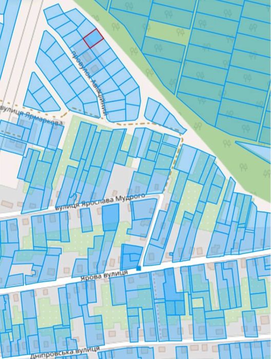 Ділянка під забудову 7.5 соток