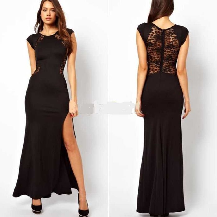 vestido elegante para datas festivas