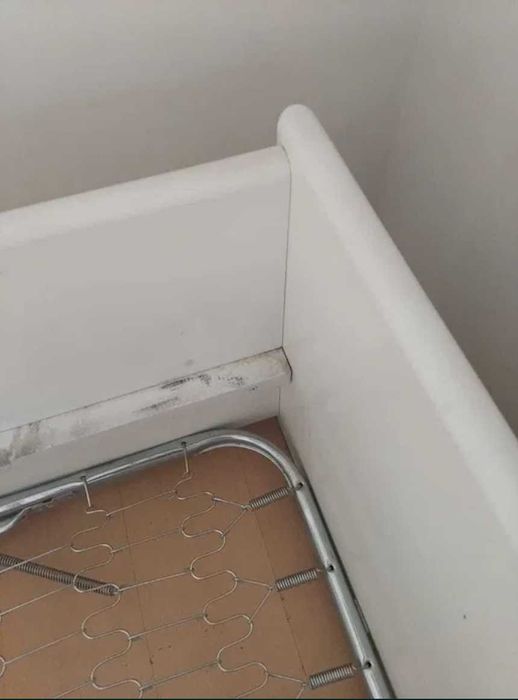 Cama 190x80 com rede  e colchão