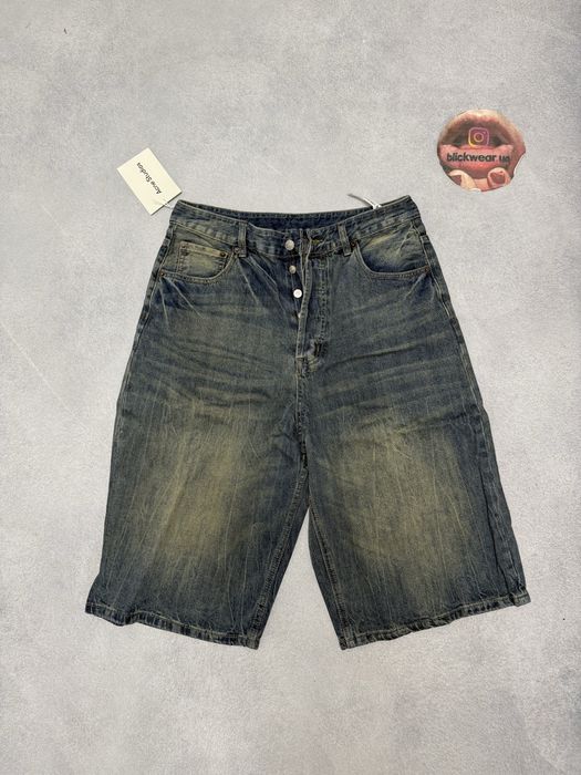 шорты Acne studios washed blue S M L