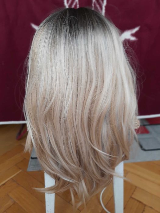Peruka blond długa NOWA