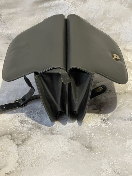 Кожаная стильная сумка Италия Винтаж