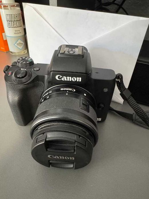 Aparat Canon EOS M50 Mark II 15-45mm