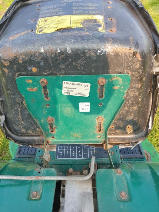 Traktorek kosiarka MTD 20km v-twin pompa 102cm z koszem