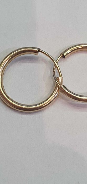 Kolczyki złote 14 k /585/ 0,88 g. - Madej Gorlice Mickiewicza -