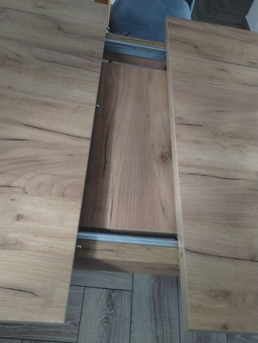 Stół metalowe nogi solidny ciężki kwadratowy
