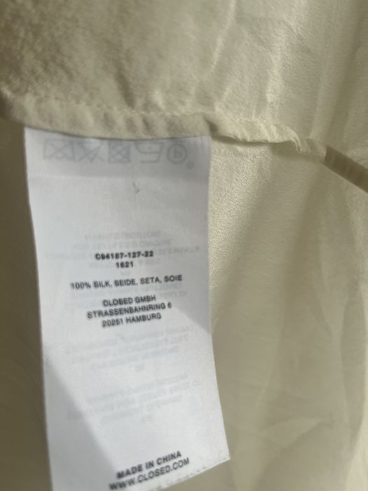 Koszuka closet 100% jedwab s