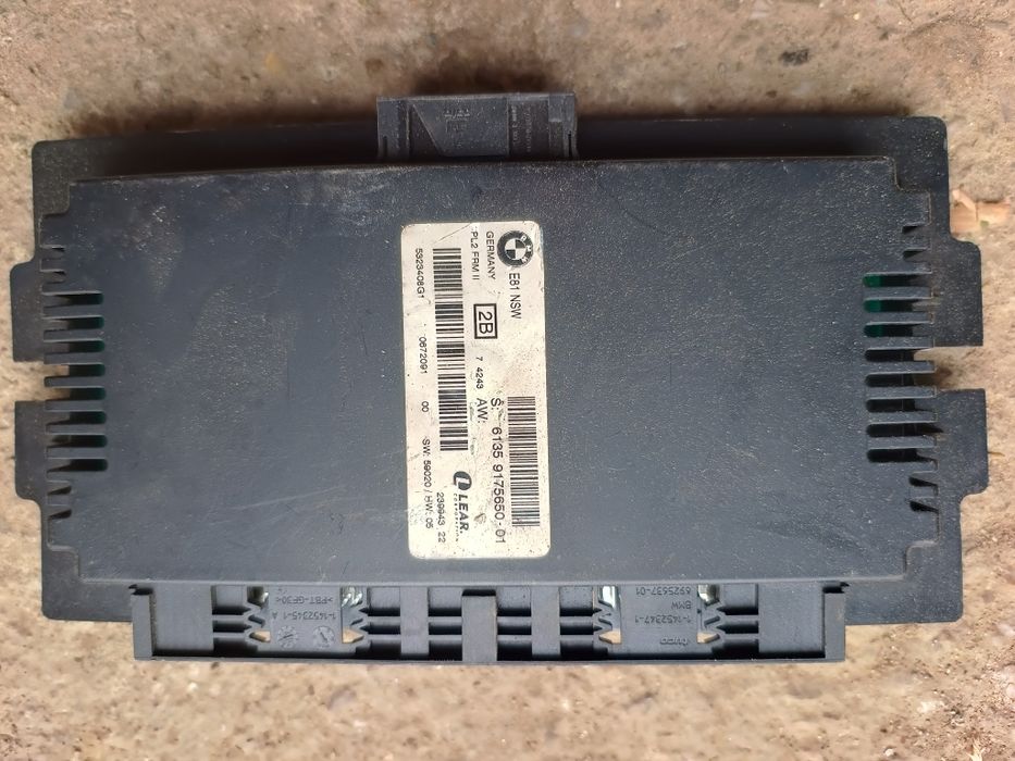 MODUŁ STEROWNIK SWIATEL BMW  E90 E91 E92 E93 E87 E81 E82 E88 FRM2 9175650