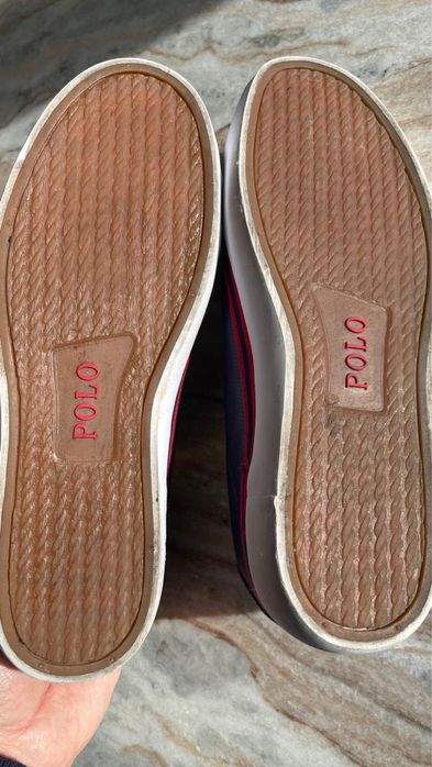 Ténis Polo Ralph Lauren Navy — Novos 41