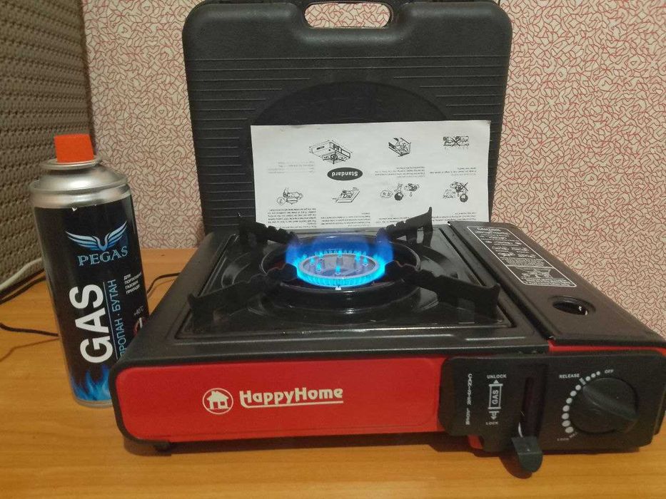 Газова плитка портативна