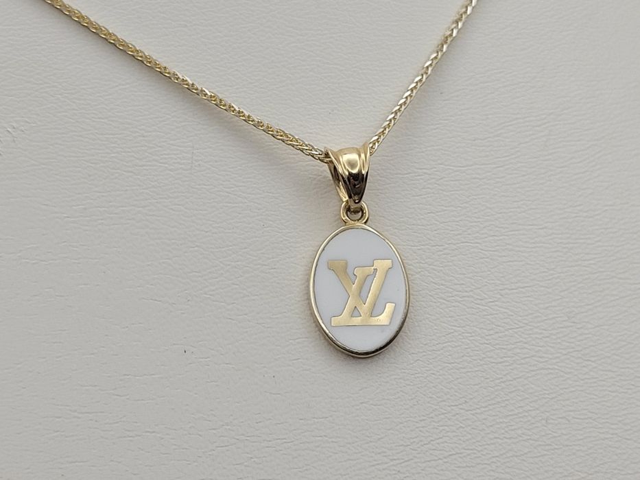 Nowy złoty łańcuszek, złoto próby 585, celebrytka, 44 cm