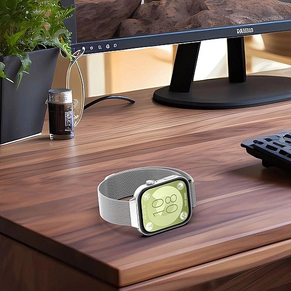 Pasek Tech-Protect MilaneseBand na Huawei Watch Fit 3 - czarny