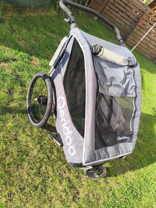 Przyczepka Rowerowa dla Dziecka Qeridoo Qupa 2