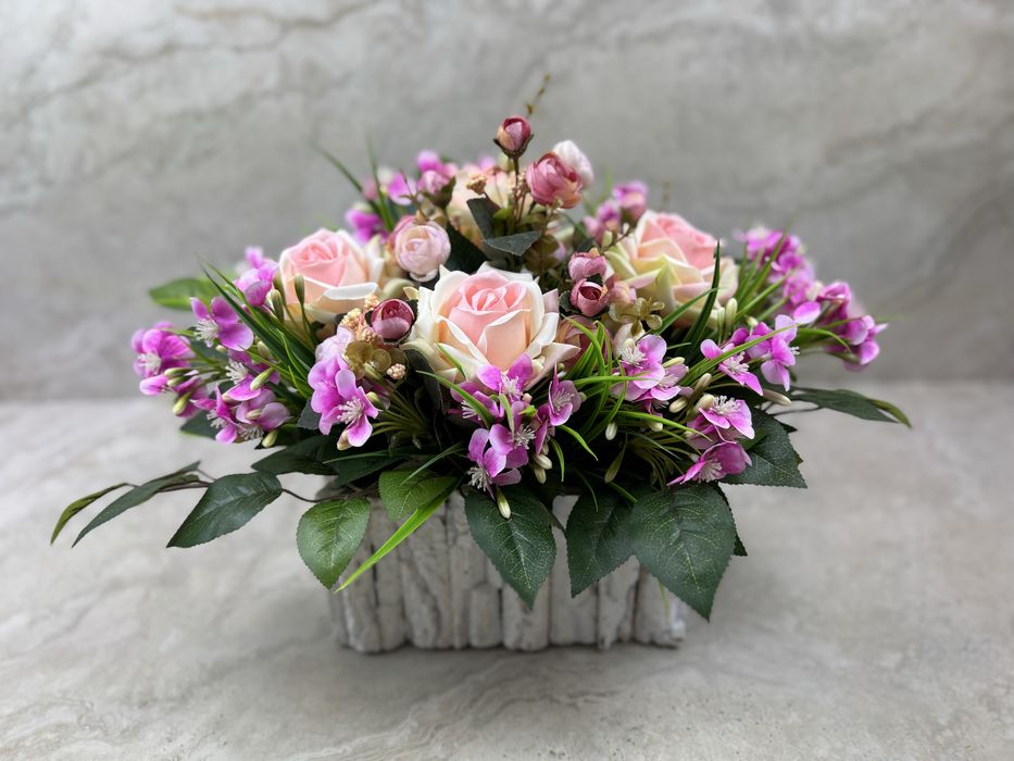 Kompozycja kwiatowa nagrobna