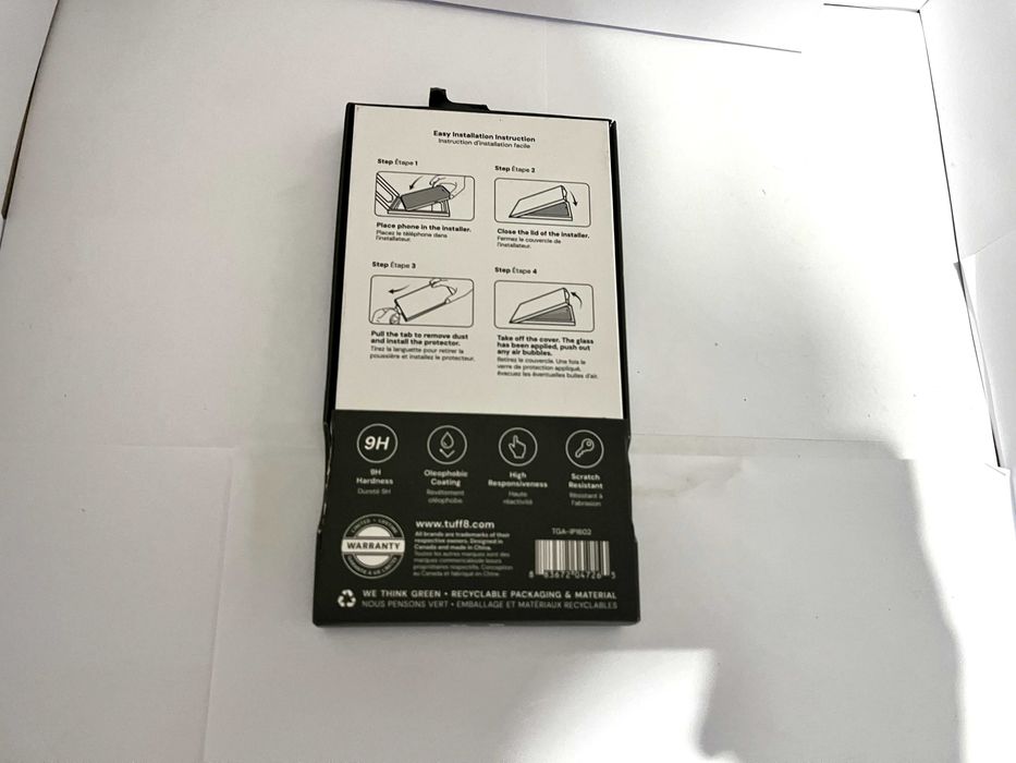 Tuff8 iphone 16 plus / 15 plus szklo armour protection nieotwarte