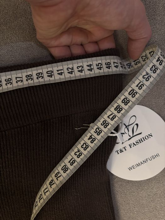 Шоколадні жіночі трикотажні штани