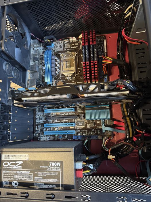 Komputer PC na części (16GB ram/ GTX/ 700w)