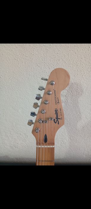 Guitarra squier by fender stratocaster Koreana dos anos 90