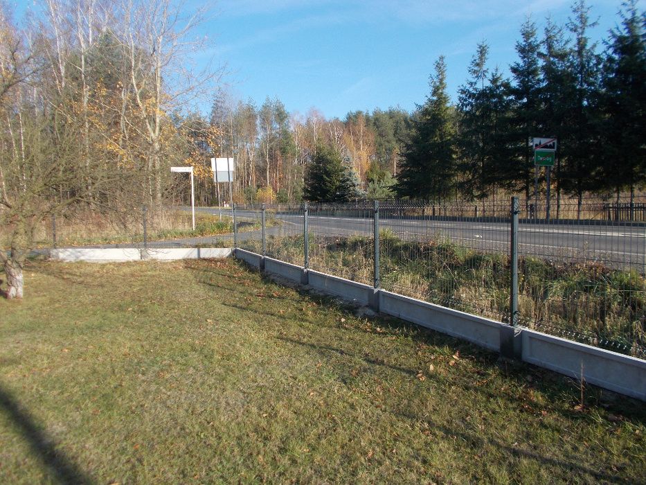 Ogrodzenie panelowe wys 125cm fi5mm OCYNK + PROSZEK montaż PRODUCENT