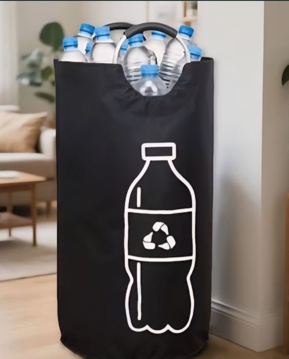 Duża torba 66 cm na butelki zwrotne nowa