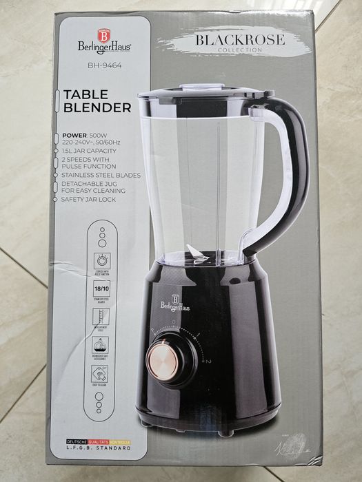 Sprzedam nowy blender kielichowy Berlinger Haus Black Rose BH-9464.