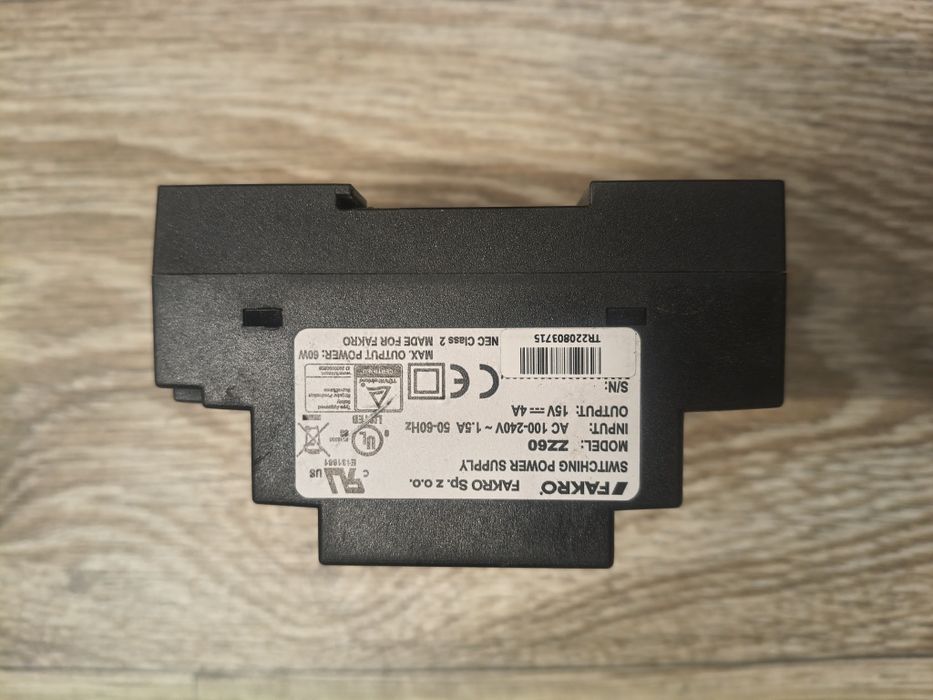 Fakro zz60 zasilacz 15v