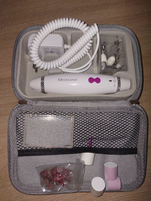 Set Manicure/Pedicure Medisana Elétrico USADO - Em Ótimo Estado