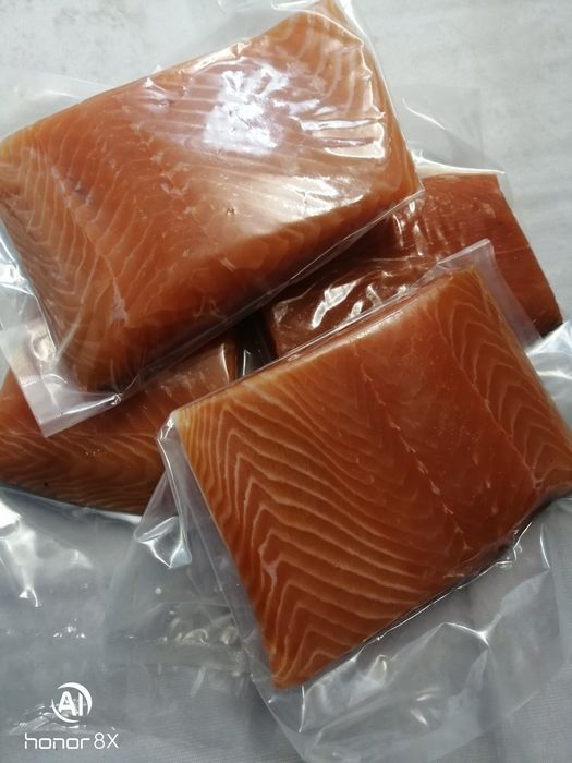 Лосось філе, балик,слабосолений.