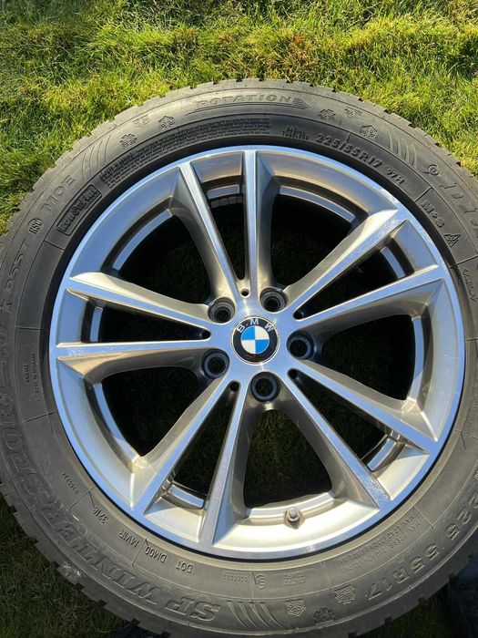 Koła zimowe BMW, 225/55R17, opony Dunlop SP Winter Sport RunFlat,