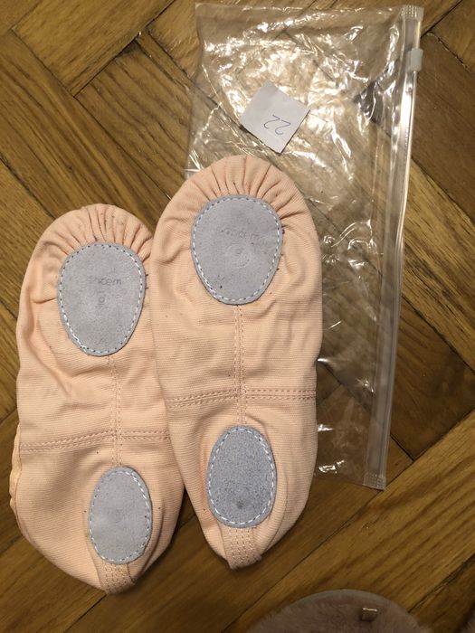 Балетки для заняття балетом 22см