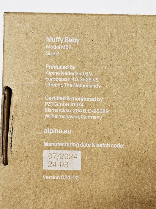 Навушники від шуму дитячі Alpine Muffy Baby MB2