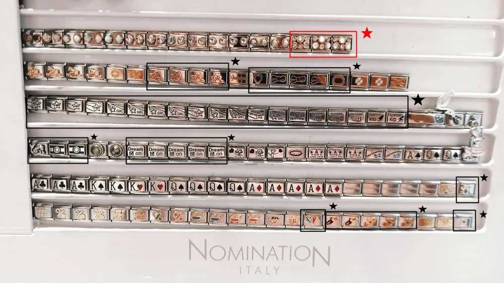 Element Moduł Link Zawieszka Charms bransoletka Composable NOMINATION