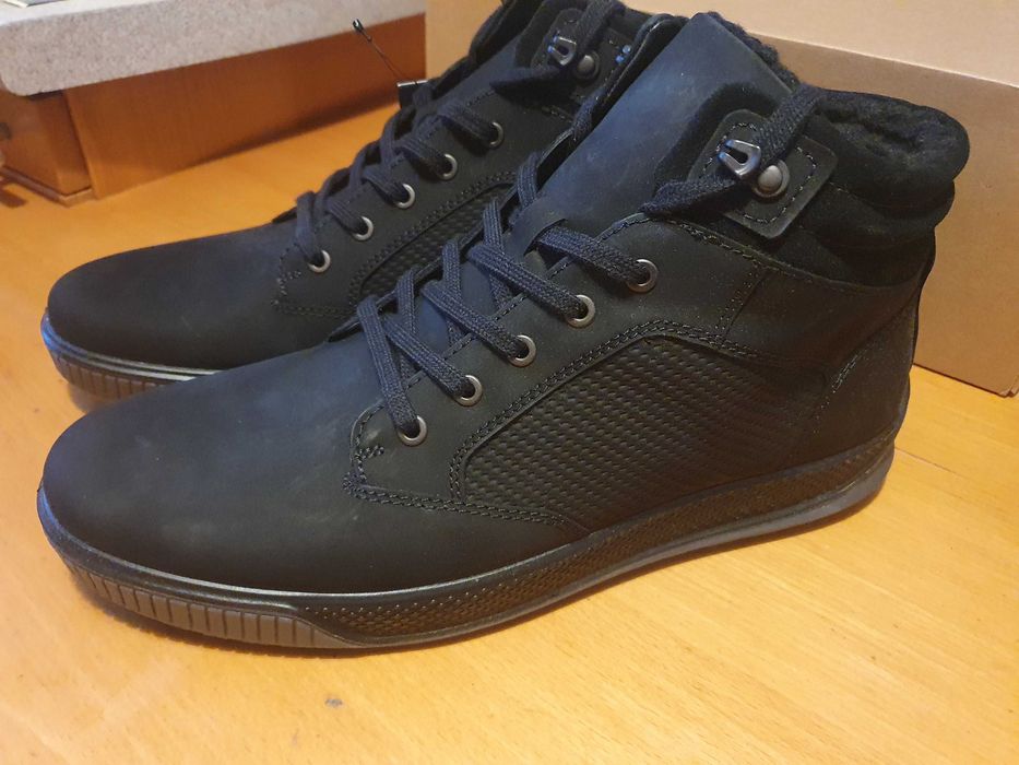 Buty zimowe ECCO Bypath Tred ocieplane skórzane 47 EU 30 CM