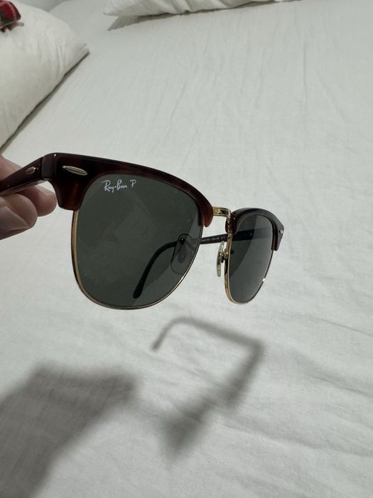 óculos de sol Ray-Ban original Clubmaster