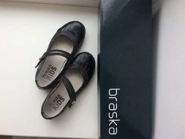 Кожаные туфли braska 31размер