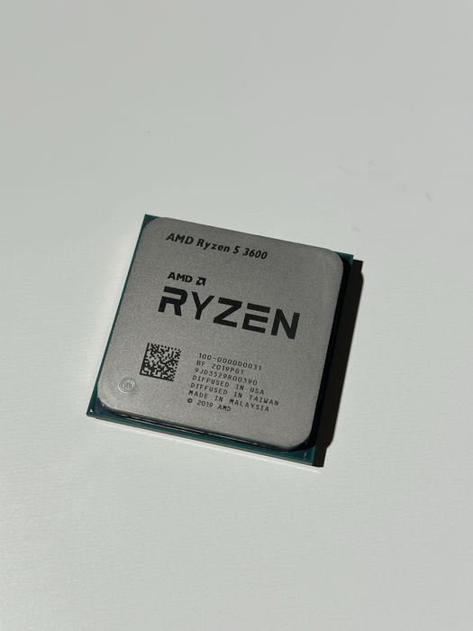 Процесор AMD Ryzen 5 3600, 6 ядер / 12 потоків, AM4