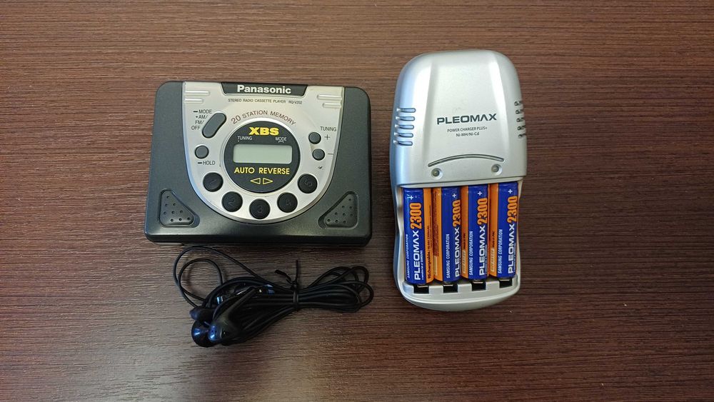 Аудио плеер касетный Panasonic RQ-V202