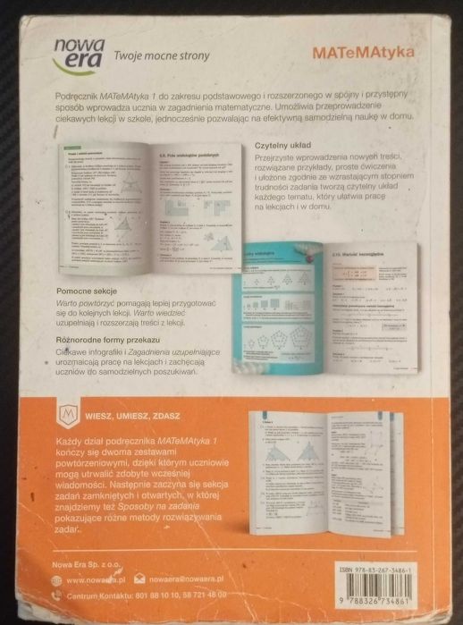 Podręcznik matematyka 1 zakres podstawowy i rozszerzony