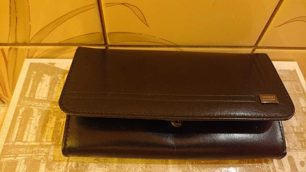 Portfel damski skóra Rovicki