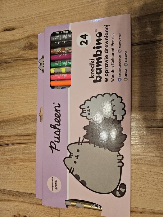 Kredki bambino Pusheen 24 sztuki