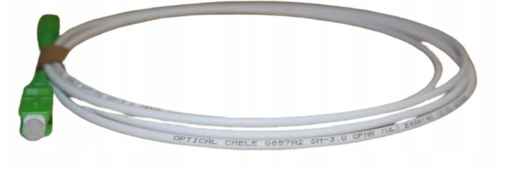 Kabel światłowodowy SC/APC 3,0mm 2m