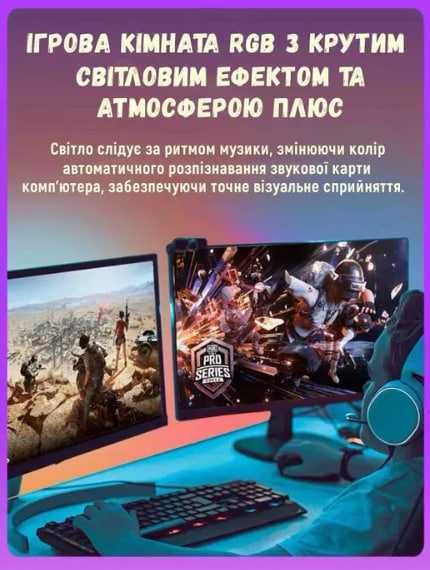 Адаптивна RGB LED стрічка Skydimo Ambilight для Mac/Windows 24, 27, 32