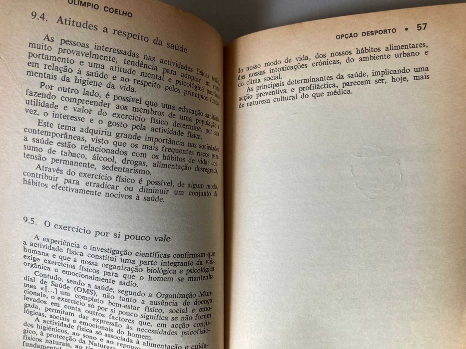 Opção Desporto, de Olímpio Coelho