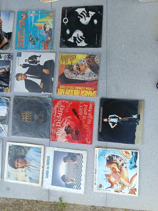 Discos de vinil variados